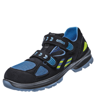 ATLAS HERREN FLASH 4605 XP ESD S1P SICHERHEITSSCHUH - BLACK | ROYAL BLUE
