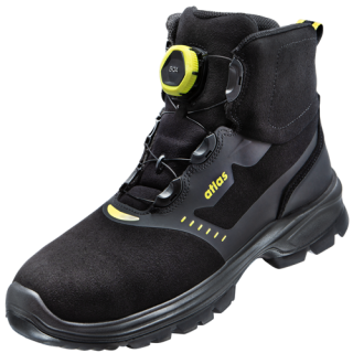 ATLAS HERREN BOA FORCE MID S3 SICHERHEITSSCHUH - BLACK | NEON-YELLOW ATLAS HERREN BOA FORCE MID S3 SICHERHEITSSCHUH - BLACK | NEON-YELLOW