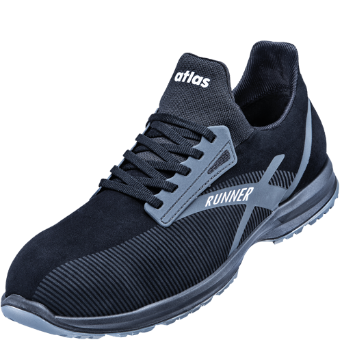 ATLAS HERREN RUNNER 95 XP ESD S3 SICHERHEITSSCHUH - BLACK | GREY ATLAS HERREN RUNNER 95 XP ESD S3 SICHERHEITSSCHUH - BLACK | GREY