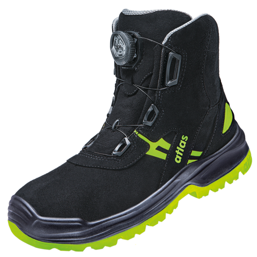 ATLAS HERREN FLASH 8255 XP BOA ESD S3 SICHERHEITSSCHUH - BLACK | NEON-YELLOW ATLAS HERREN FLASH 8255 XP BOA ESD S3 SICHERHEITSSCHUH - BLACK | NEON-YELLOW