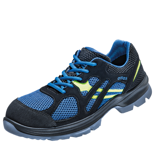 ATLAS HERREN FLASH 4000 ESD S1 SICHERHEITSSCHUH - ROYAL BLUE | BLACK | NEON-YELLOW ATLAS HERREN FLASH 4000 ESD S1 SICHERHEITSSCHUH - ROYAL BLUE | BLACK | NEON-YELLOW