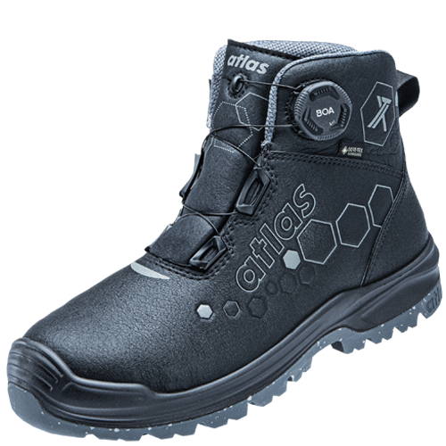 ATLAS HERREN XT 550 BOA GTX S3 SICHERHEITSSCHUH - BLACK | ANTHRAZIT ATLAS HERREN XT 550 BOA GTX S3 SICHERHEITSSCHUH - BLACK | ANTHRAZIT