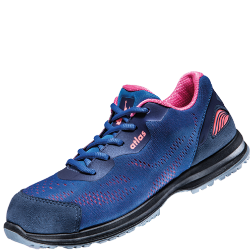 ATLAS DAMEN GX 100 ESD S1 SICHERHEITSSCHUH - ROYAL BLUE | NEON-PINK ATLAS DAMEN GX 100 ESD S1 SICHERHEITSSCHUH - ROYAL BLUE | NEON-PINK