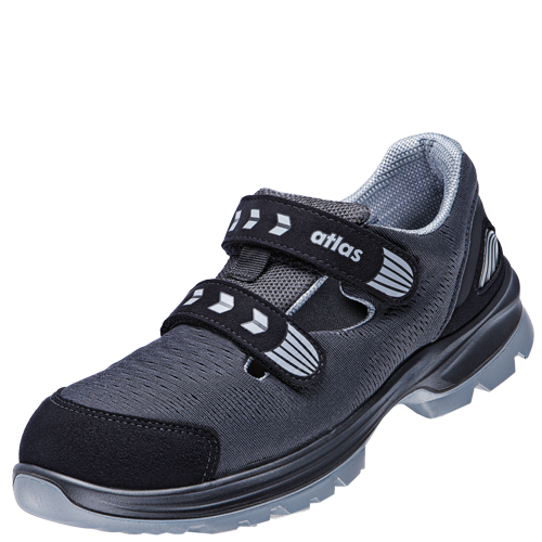 ATLAS HERREN ERGO-MED 1605 ESD BLUELINE S1P SICHERHEITSSCHUH - ANTHRAZIT | BLACK ATLAS HERREN ERGO-MED 1605 ESD BLUELINE S1P SICHERHEITSSCHUH - ANTHRAZIT | BLACK