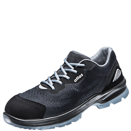 ATLAS HERREN ERGO-MED 1305 ESD BLUELINE S1P SICHERHEITSSCHUH - ANTHRAZIT | BLACK ATLAS HERREN ERGO-MED 1305 ESD BLUELINE S1P SICHERHEITSSCHUH - ANTHRAZIT | BLACK