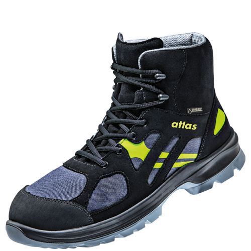 ATLAS HERREN GTX 8205 XP S3 SICHERHEITSSCHUH - BLACK | ANTHRAZIT | NEON-YELLOW ATLAS HERREN GTX 8205 XP S3 SICHERHEITSSCHUH - BLACK | ANTHRAZIT | NEON-YELLOW