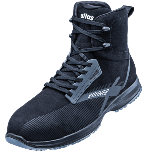 ATLAS HERREN RUNNER 105 XP ESD S3 SICHERHEITSSCHUH - BLACK | GREY ATLAS HERREN RUNNER 105 XP ESD S3 SICHERHEITSSCHUH - BLACK | GREY